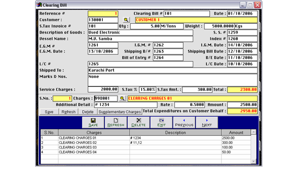 movers and packers bill