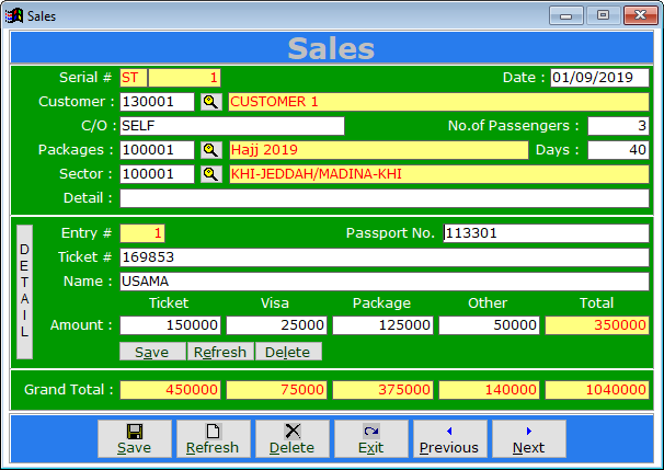 travel agency invoice software
