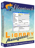 Cleantouch Library Management System