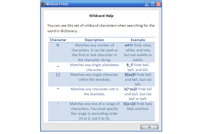 Cleantouch English to Urdu Dictionary